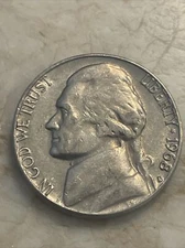 1968-D Jefferson Nickel Error Letter On Edge Variety Actual Coin Variety TK2232*