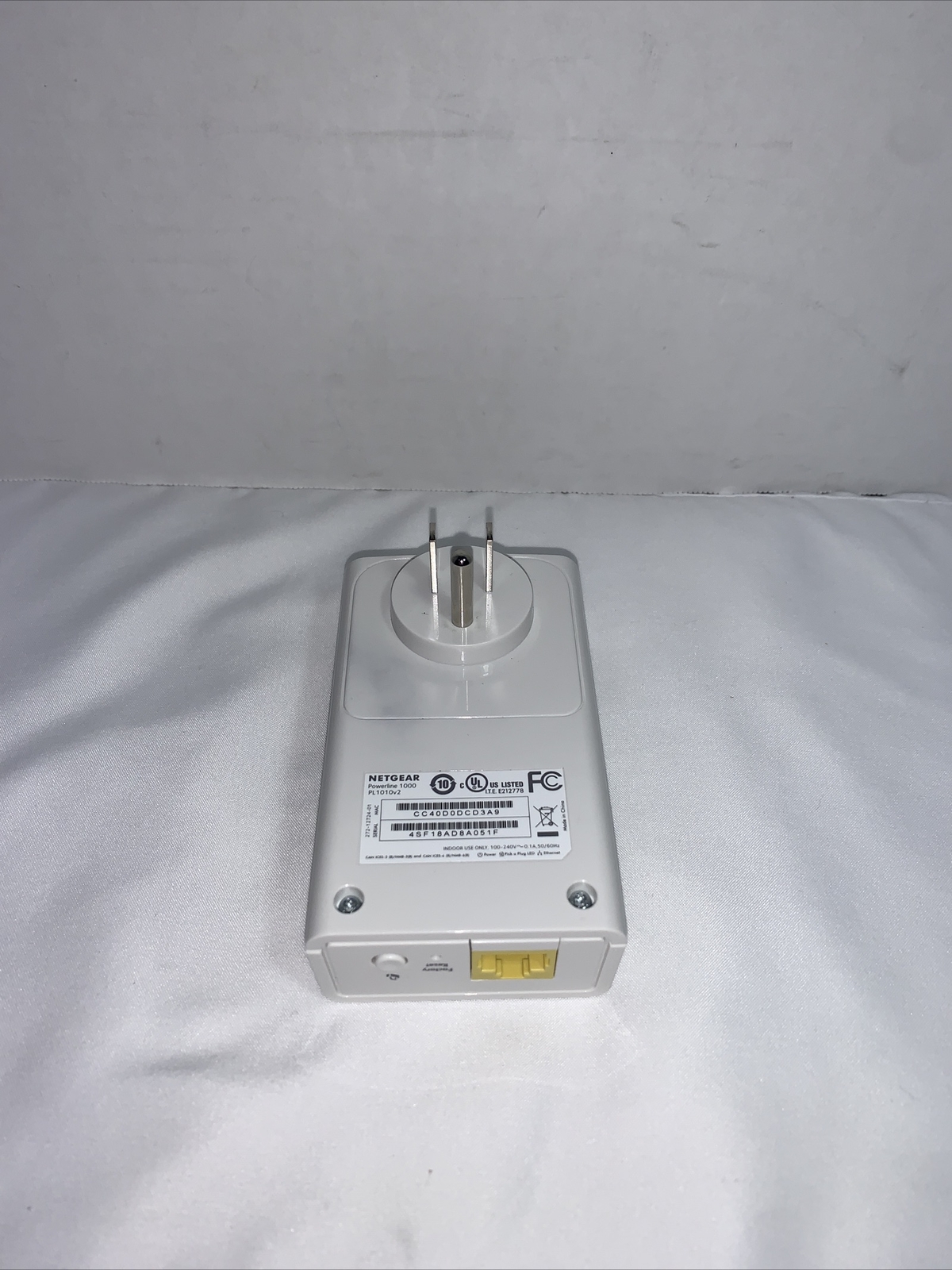 Genuine NETGEAR Powerline 1000 Network Adapter - PL1010v2 - Adapter Only