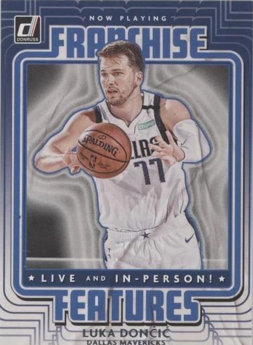 Luka Dončić Basketball Short Print Sports Trading Cards