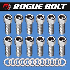 Sbc Intake Manifold Bolts Stainless Steel Kit 283 327 350 400 Small Block Chevy
