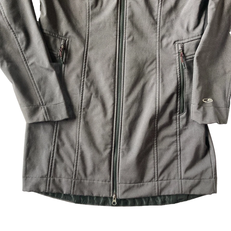 Champion женщин с капюшоном куртки пальто VentureDry дождя пальто изолированный маленький серый - Изображение 2 из 4