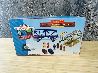 NEW Thomas Wooden Train Character Story Pack Thomas & Bertie's Great Race 99523