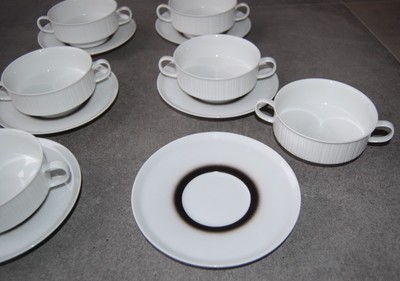 Rosenthal Studio Line Variation: Tapio Wirkkala - 6 Suppentassen