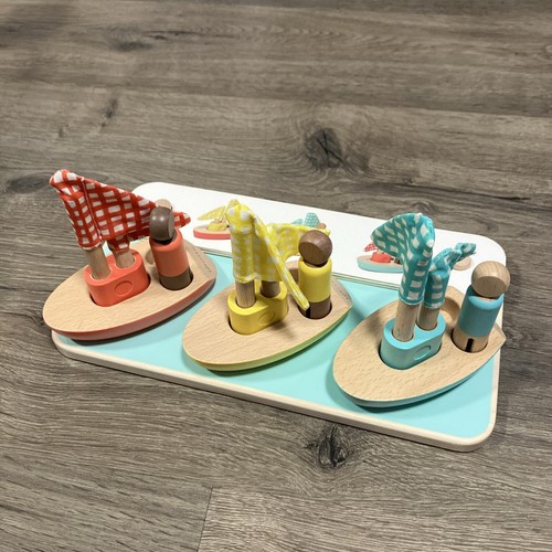 Lovevery Pattern Match Boats & Cards Set The Analyst Play Kit COMPLETE