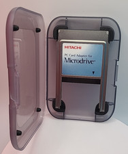 Hitachi Type II PC Card Adapter for Microdrive 13G1030 Adapter  Case CF