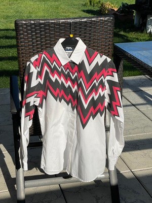 Roper Western-Hemd Damen Flammenmuster - Gr. M