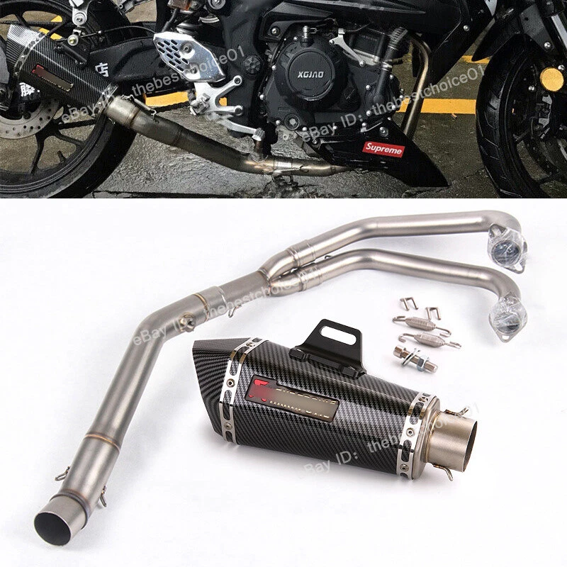 For Yamaha YZF R3 R25 MT 03 Full Exhaust System Header Front Pipe