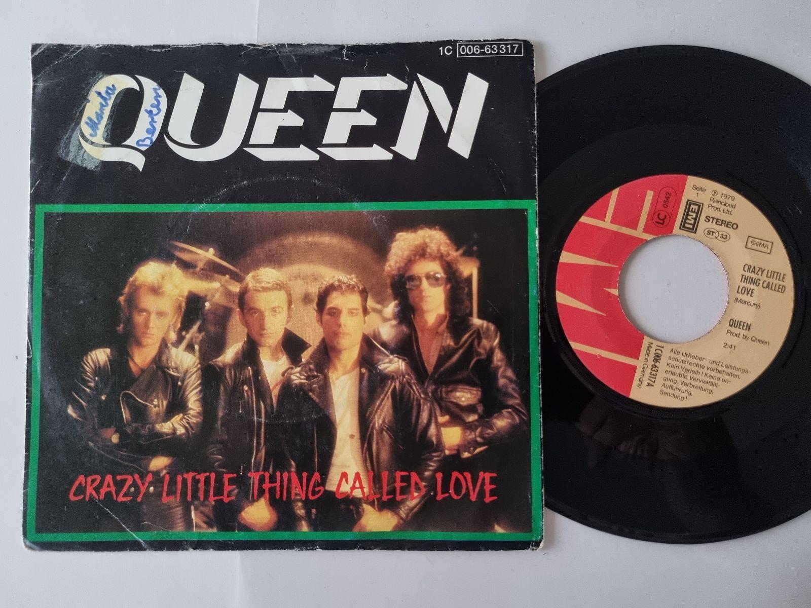 7"" Single Queen/ Freddie Mercury - Crazy little thing called love Vinyl Germany