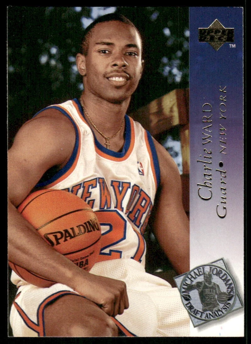 1994-95 Upper Deck #197 Charlie Ward Rookie RC New York Knicks basketball card