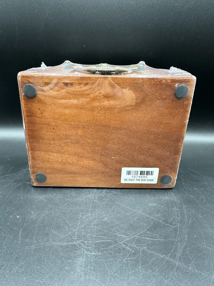 Shut The Box Game National Geographic Classic Wooden Strategy Board Game Sealed - Image 3 of 3