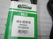 954-0291a BELT OEM CUB CADET FACTORY PART FOR TROYBILT CRAFTSMAN  FREE S
