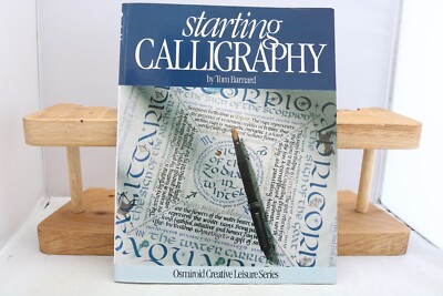 Vintage Starting Calligraphy Osmiroid Creative Leisure Series 64 Page Book
