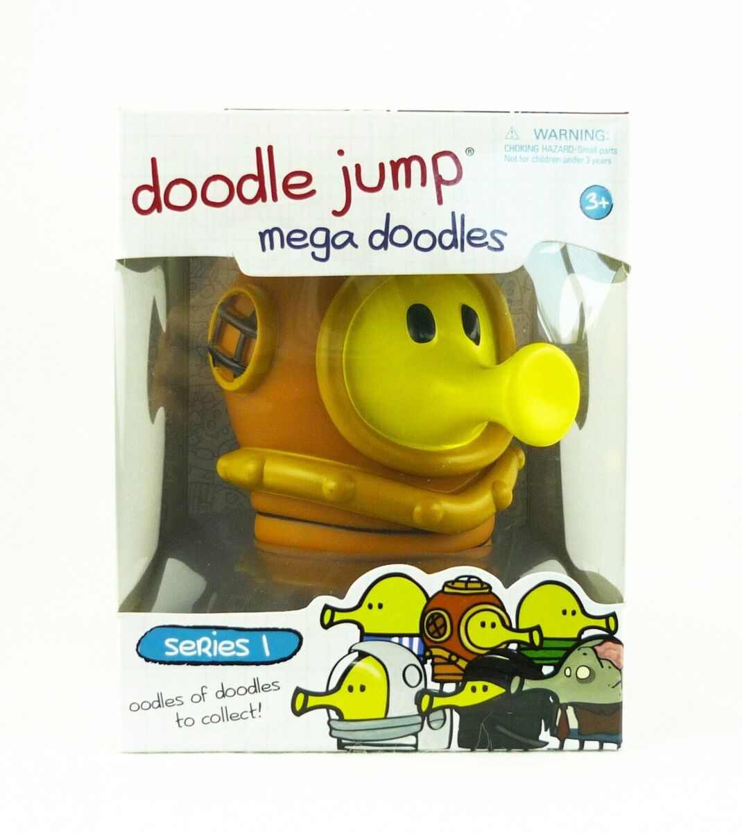 Doodle Jump mega doodles Serie 1 Sammelfigur in Box - Ninja, Spielwaren  divers, Spielwaren