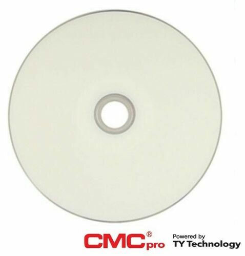 600 Genuine Taiyo Yuden JVC CMC PRO PRINTABLE Blank CD-R 48x 52X 80min CD discs - Picture 2 of 2