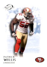2011 Topps Legends Blue Gridiron Legacies Patrick Willis Parallel Insert 49ers