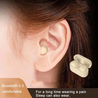 Mini Stereo HD Earbud Bluetooth 5.2 In-Ear Headphones Dual Pair 30H Music Bean