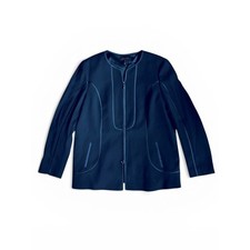 Escada Women s Sz L Euro 42 Black Contrast Pi...