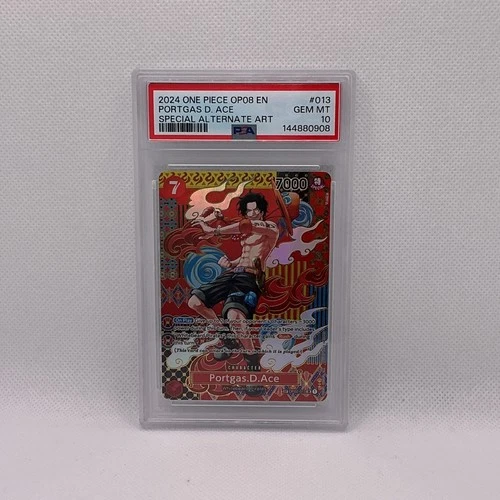 Portgas.D.Ace (SP) OP02-013 Two Legends OP08 Foil PSA 10