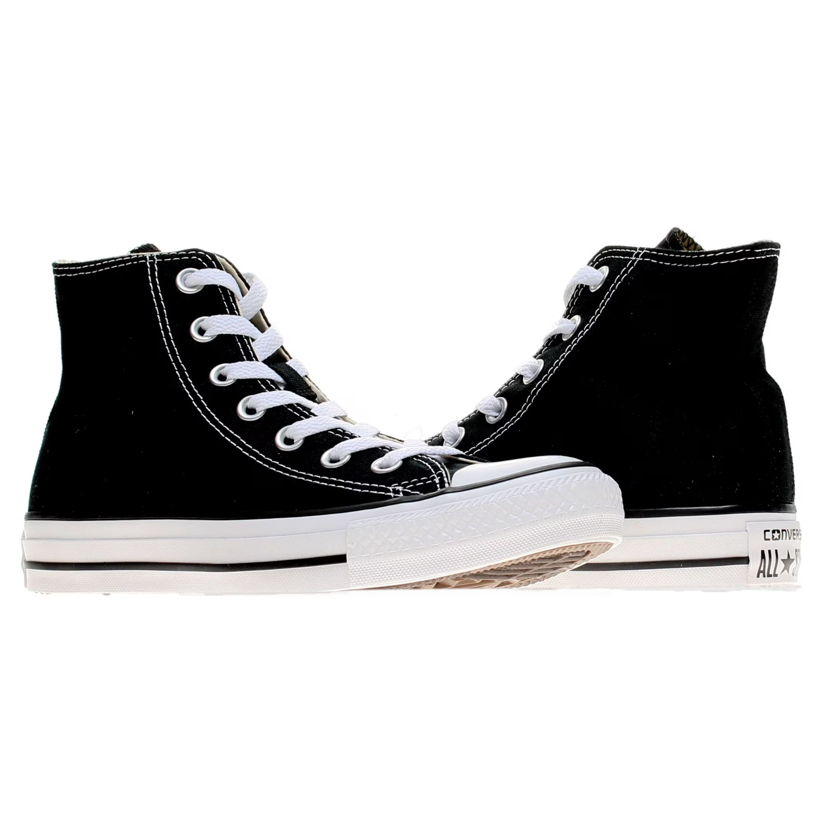 Converse Chuck Taylor All Star High Black White Mens Sizes 9-13 M9160