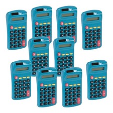 Kaplan Early Learning Set of 10 Primary Calculators