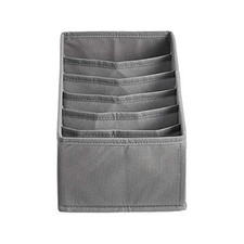 GRAY - AMAZON BASICS UNDERWEAR DRESSER DRAWER ORGANIZERS, PACK OF 2