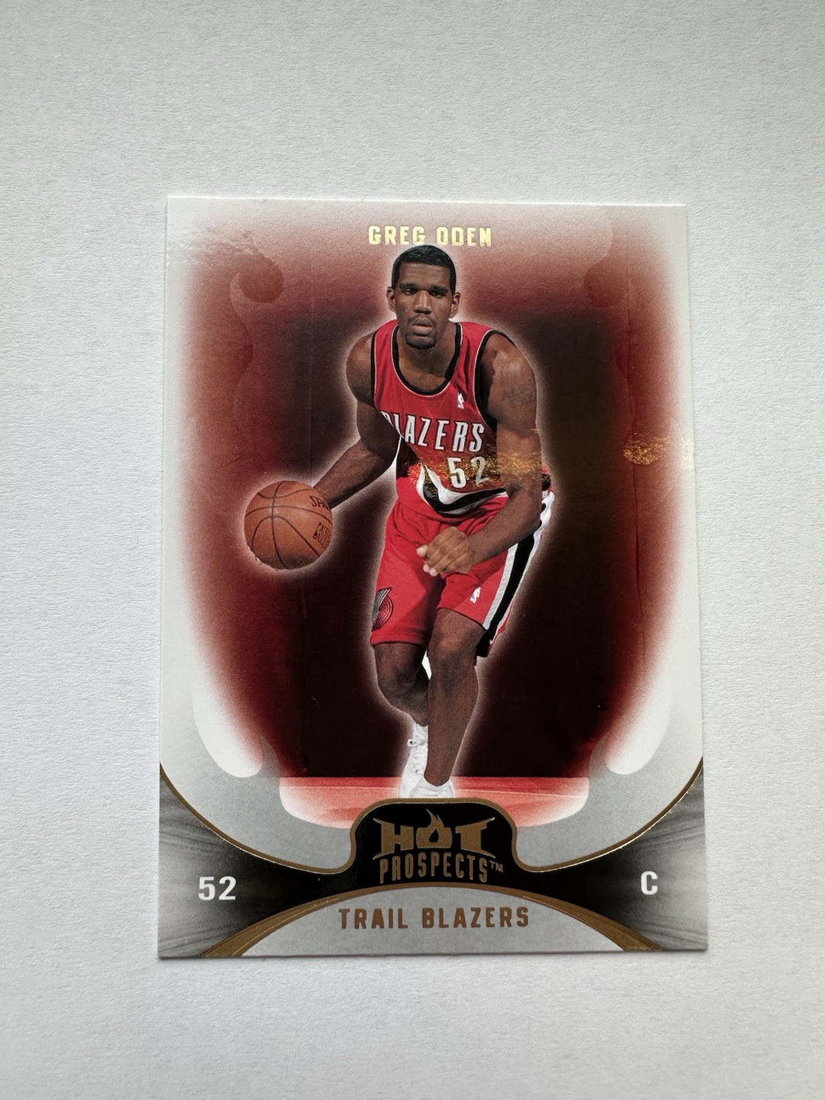 2008-09 Hot Prospects #68 Greg Oden Portland Trailblazers