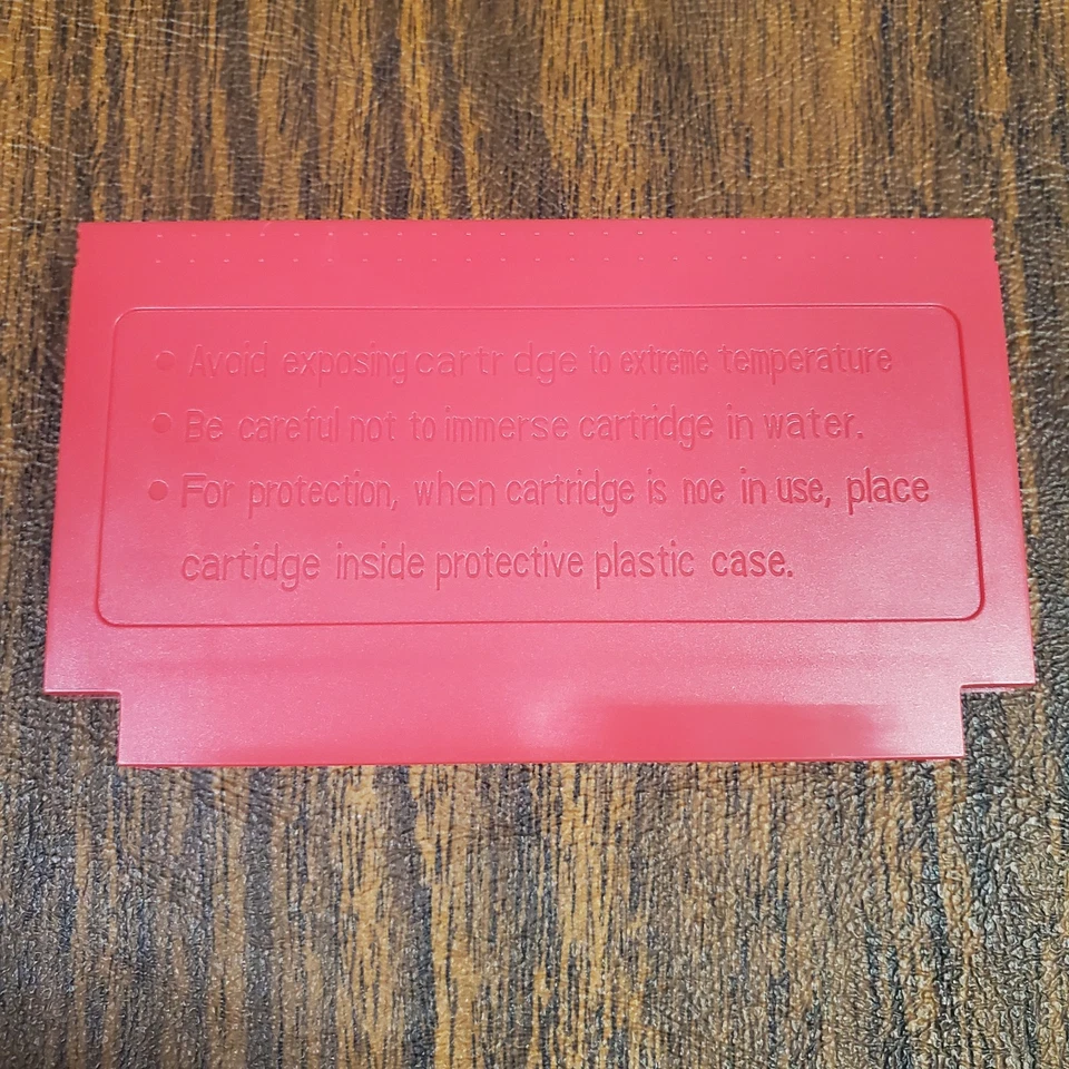 Splatterhouse (Famicom) Red physical Cartridge New 2025 Wanpaku Grafitti US - Image 3 of 3