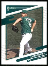 2021 Donruss #78 Liam Hendriks Oakland Athletics 52977