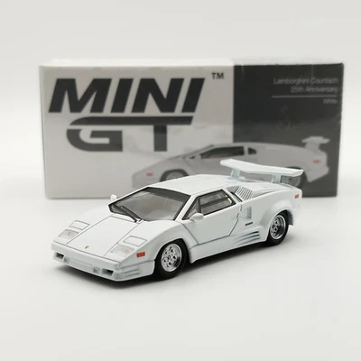 Mini GT 1/64 Lamborghini Countach 25th Anniversary - White - 1134 – 2026 – Neuf - Photo 1/4
