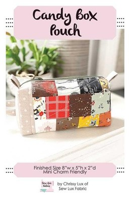 Candy Box Pouch Pattern by Sew Lux Fabric, SLF 2303
