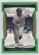 2009 Topps Finest Green Refractor /99 Jhonny Peralta #86 0kz8
