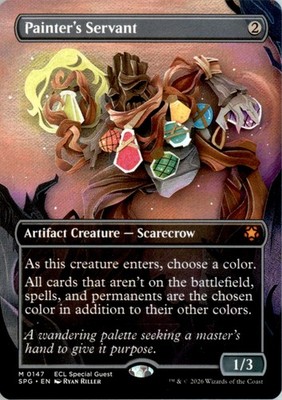 Painter's Servant (Borderless) Special Guests SPG Normal NM