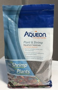 Aqueon Plant & Shrimp Aquarium Substrate Gravel 2 Lb Freshwater (Partial Bag)