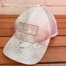 Kryptek Yeti Snapback Hat Camo One Size Mesh Back White Battlefield Backcountry