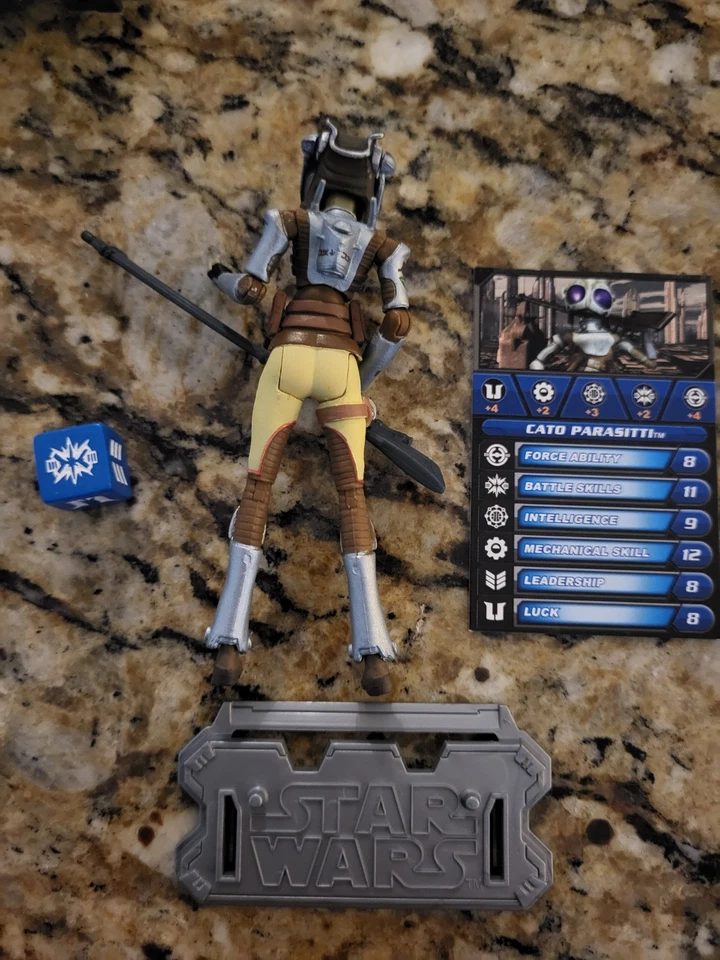 Lottttttttttt. 3x Hasbro Star Wars The Clone Wars Cato Parasitti CW37 3.75 2010 Foto 2 de 4