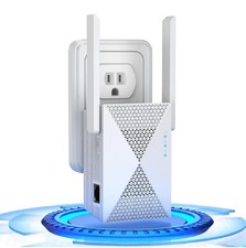 WiFi Extender Signal Booster, Dual Band Long Range Covers Up to 13888 Sq.Ft, ...