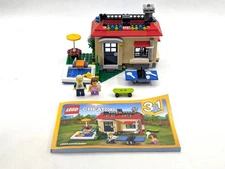 LEGO CREATOR 3-in-1 31067 Modular Poolside Holiday - 100% Complete with Manual
