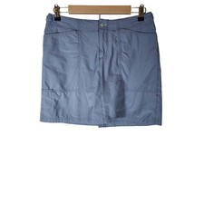FRESH PRODUCE Gray Nylon Active Hiking Casual Skort Skirt SZ S