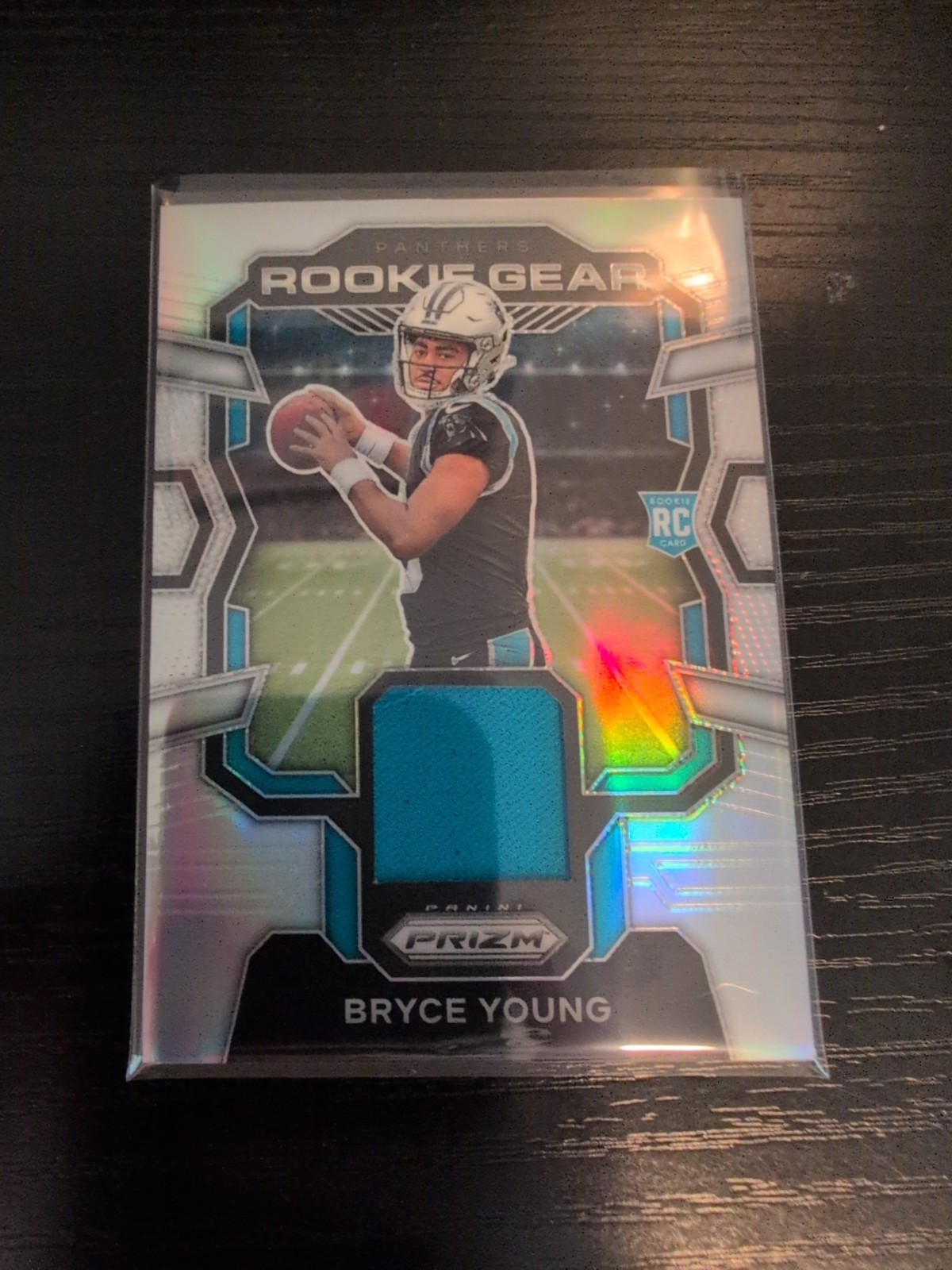 2023 Panini Prizm - Rookie Gear Bryce Young Holo Silver #RG-BY Patch RC (Au)