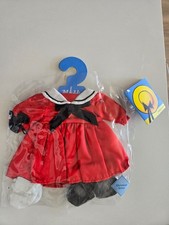 Rare Eden Madeline 15 inch rag doll plush red Christmas Dress NEW NWT 2002