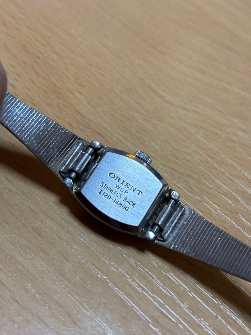 Orient Chamade Square Blue Dial Accessory Mexican… - image 7