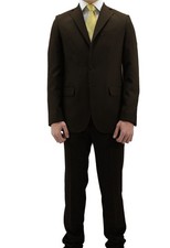 Abito uomo drop 4 sartoriale 2 bottoni in pura lana super 100's Angelico