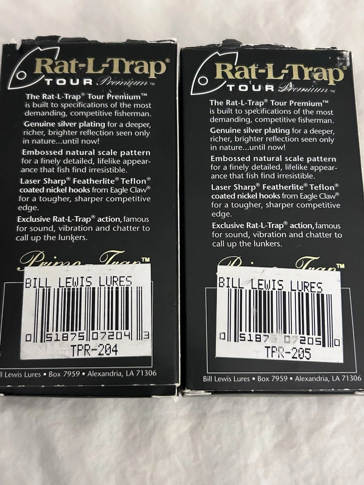 Lot of 5 Bill Lewis Rat-L-Trap Fishing Lures Mixed Sizes NIB - Image 2 of 4