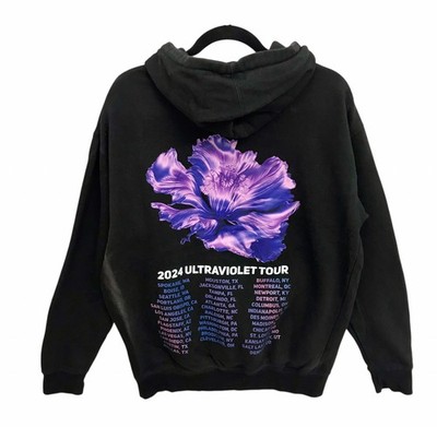 Kaivon Ultraviolet Tour Hoodie EDM Trap Future Bass Black 2024 Rare Men s Sz L