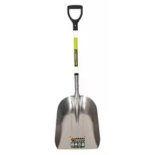 Seymour Midwest 49755Gra No. 12 14 Ga Scoop Shovel, Aluminum Blade, 29 In L,