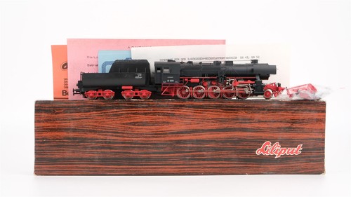 Liliput H0 5208 Dampflok BR 52 2222 DB Wechselstrom (Richtungswechsel defekt) | Condition: Gebraucht