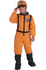 Brand New Astronaut Shuttle Commander Child Costume M 