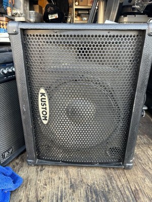 Kustom KPC12MP 100 Watt Powered Speaker Used working