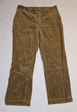 Vintage Polo Ralph Lauren Tan Corduroy Pants Mens 38x30 90s Blemish See Pictures