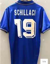 *Maglia ITALIA 1990 SCHILLACI 7 CALCIO CAMISETA JERSEY BAGGIO BERGOMI VIALLI